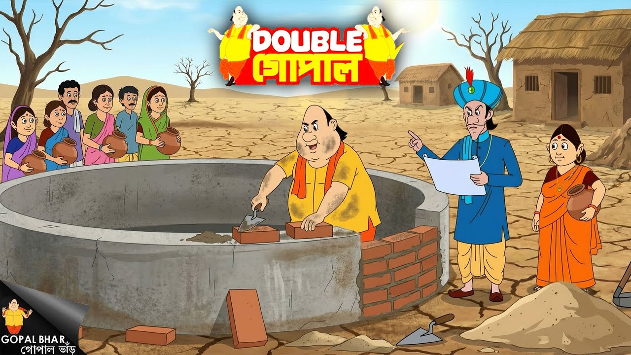 গোপাল শুকনো গ্রামে পানির ট্যাঙ্ক তৈরি করল | Hasmukh Gopal | গোপাল ভর | Gopal Bhar | New Episode