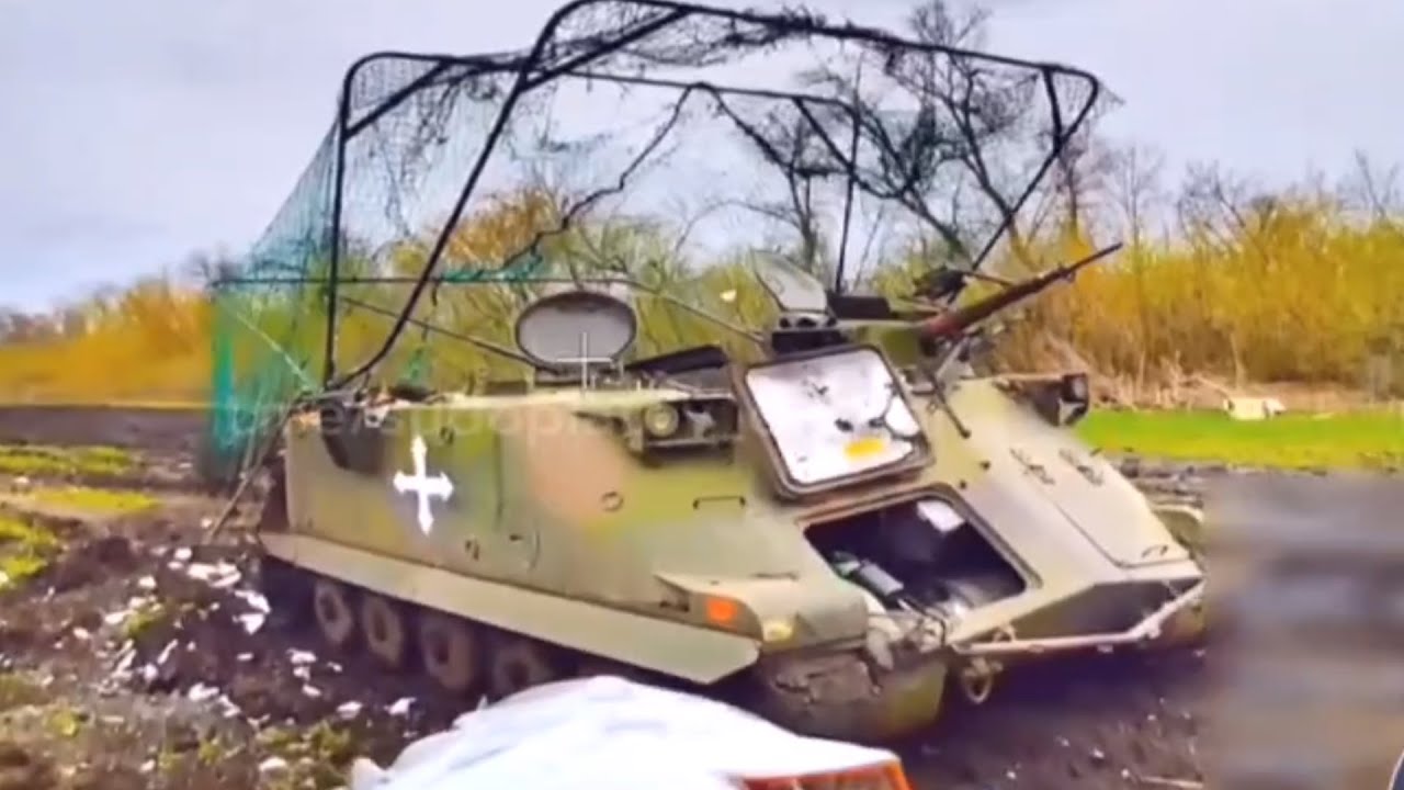 Бой группы БТР Pbv 302 Украины у Покровска, атаки FPV России
