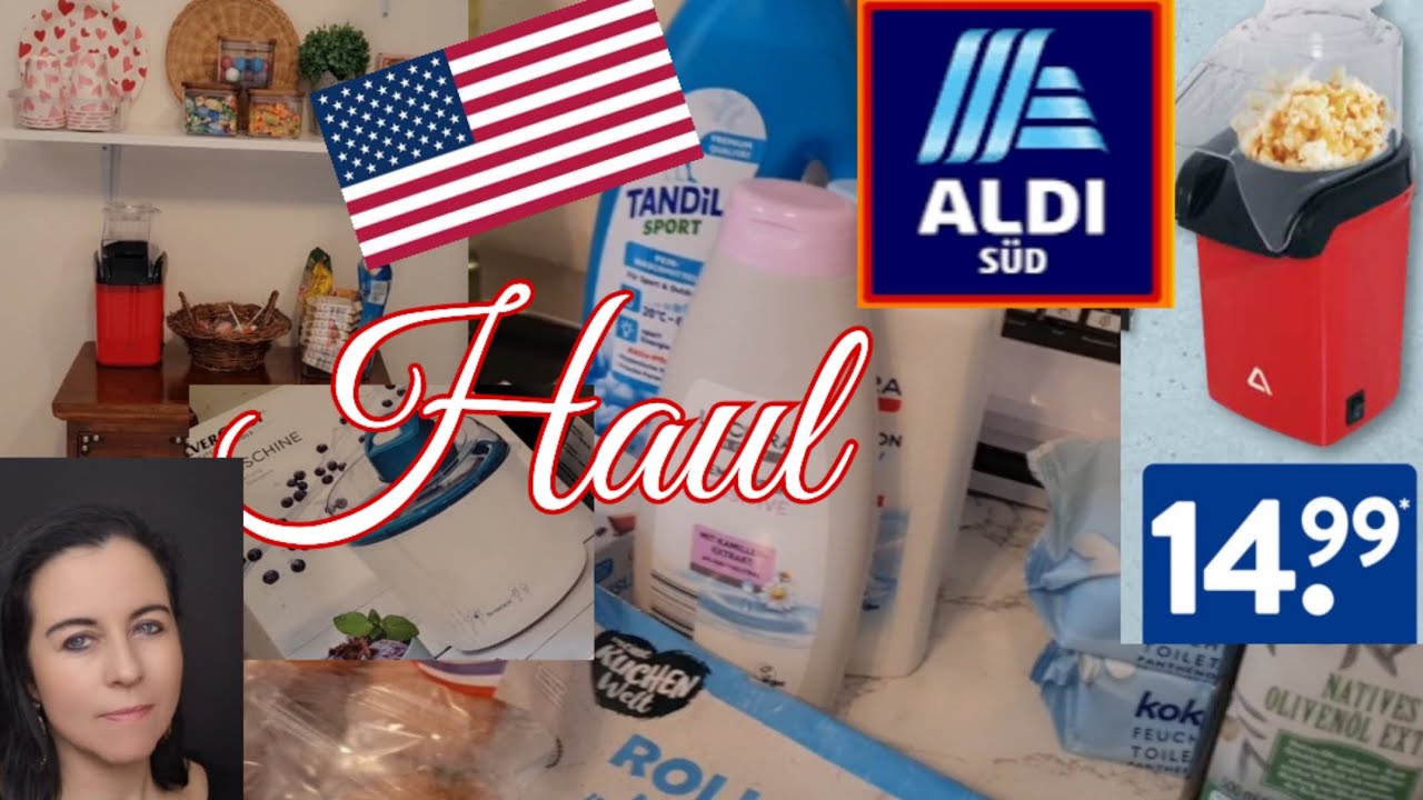 Aldi Süd Haul🛍/Endlich habe ich eine POPCORNMASCHINE😊