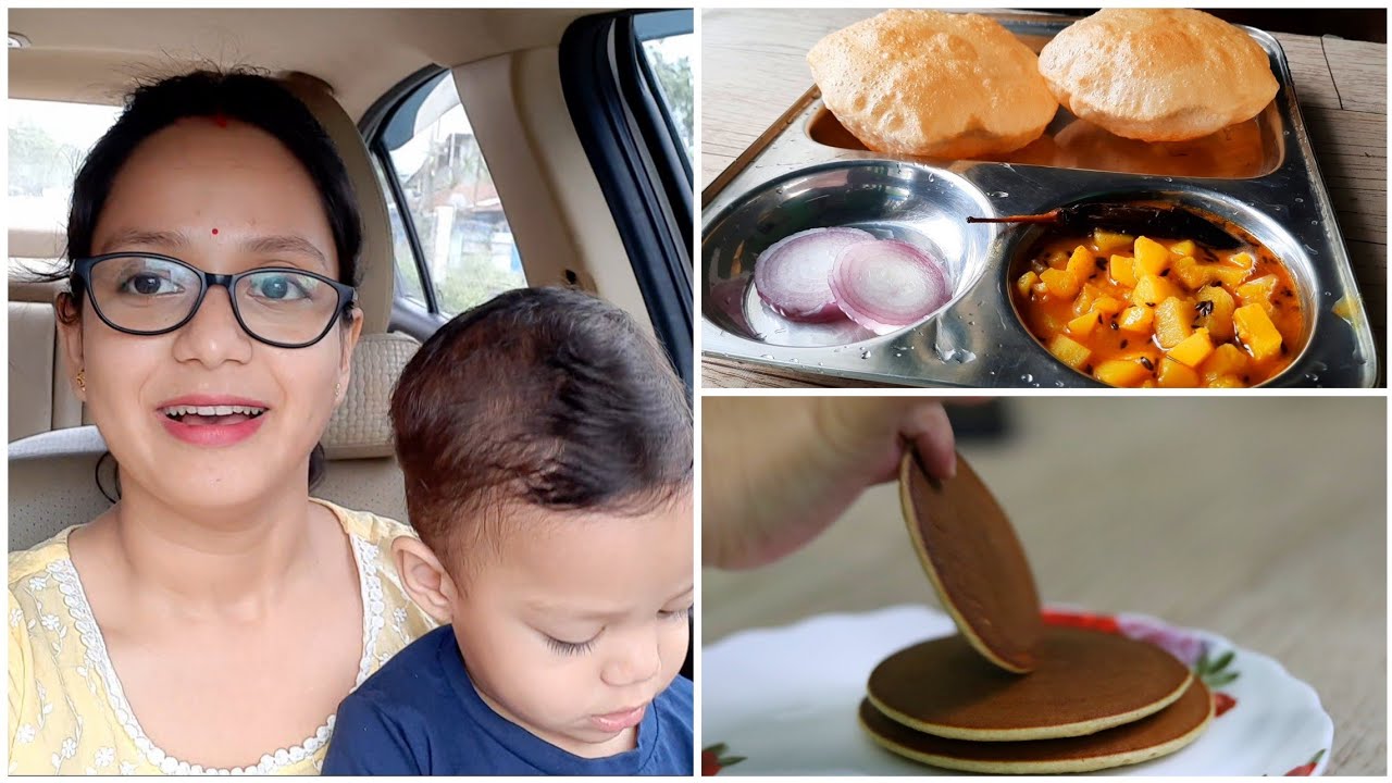 Vlog | বোকা খাটৰ পুৰি চাবজি বনালো আজি, আকৌ ডক্টৰ ওচৰ যাব লগা হৈছে মই,No sugar Oats Pancake বনালো আজি