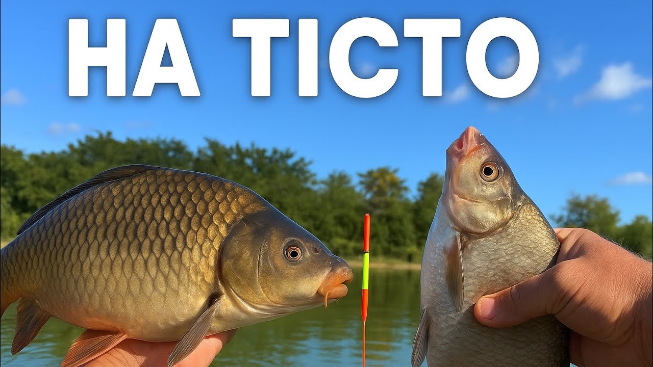 Ловлю на тісто ляща та коропа. Поплавок восени 🍂 #дозариболовлі 