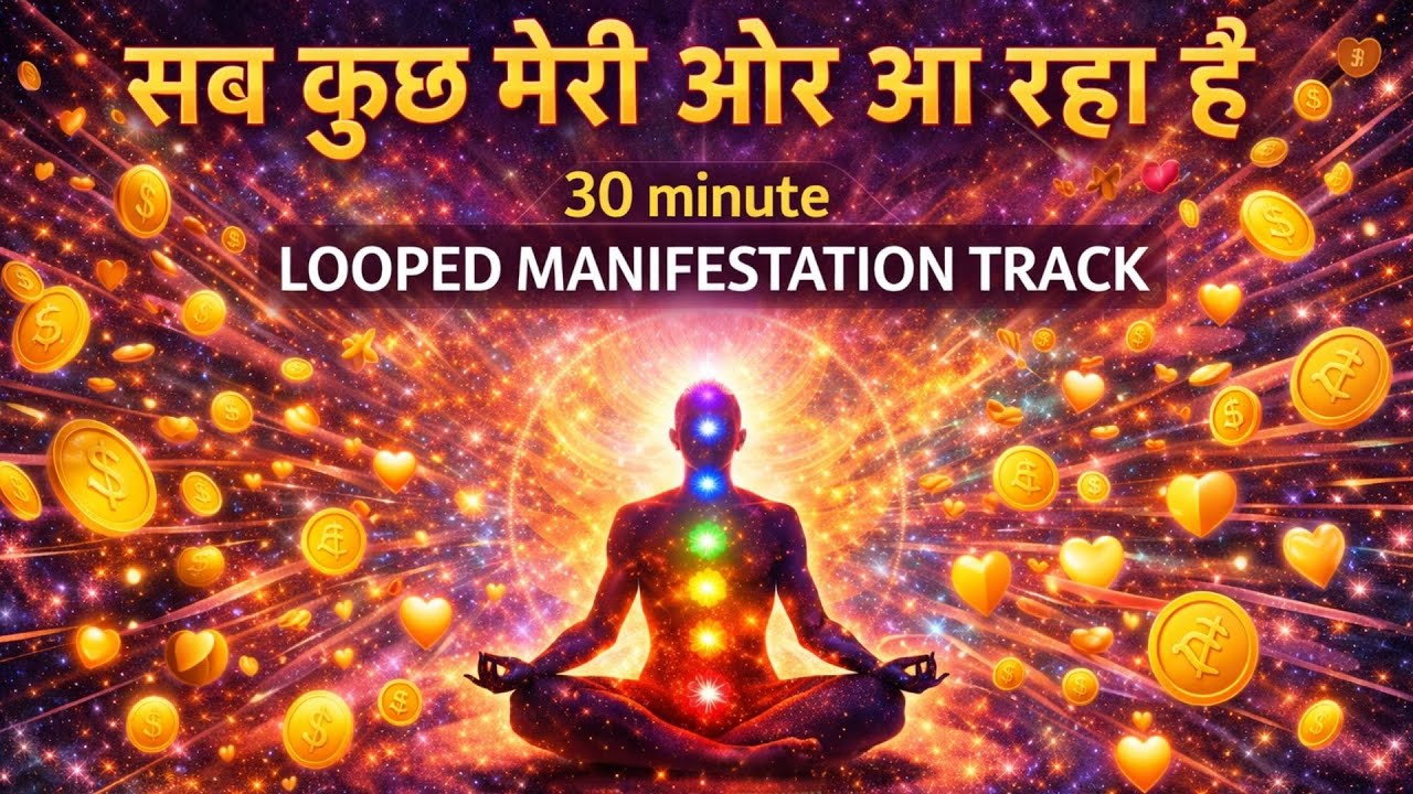 सब कुछ मेरी ओर आ रहा है   30 minute LOOPED MANIFESTATION TRACK