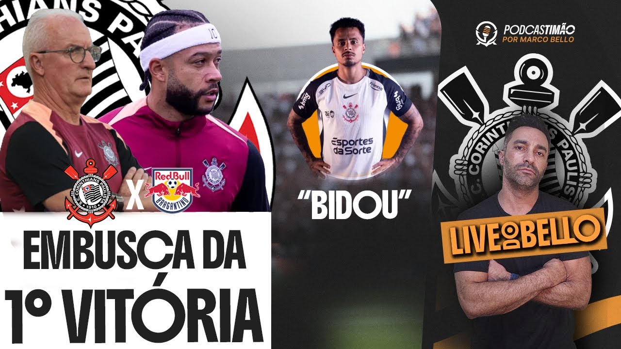 CORINTHIANS ENTRA COM FORÇA MÁXIMA EMBUSCA DA 1°VITÓRIA DO BRASILEIRO-ALLAN NO BID E PODE ESTREAR