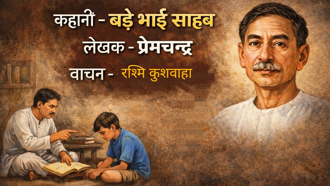 बड़े भाई साहब// प्रेमचन्द// Bade Bhai shahab #hindi #kahani #youtube #moralstories 