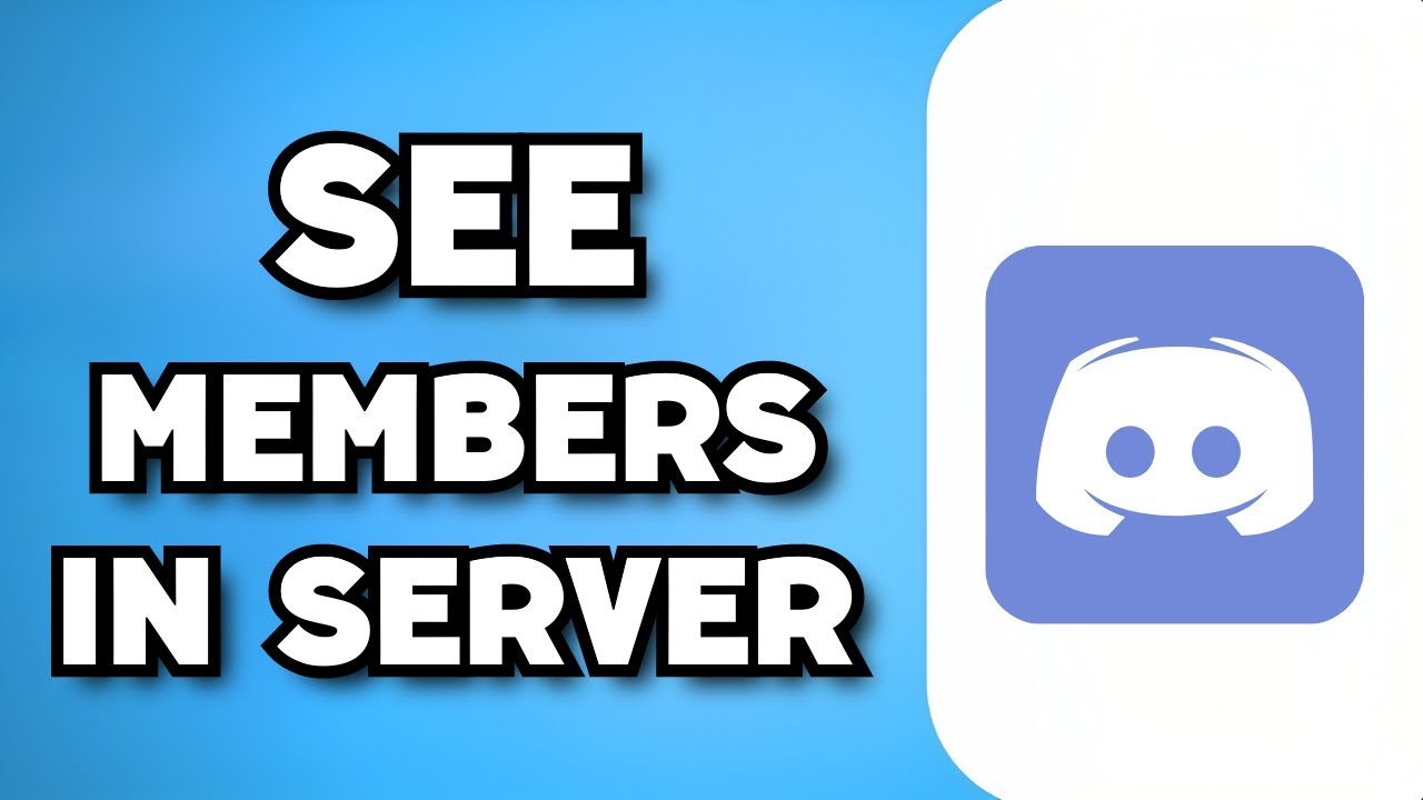 How To See Members in Discord Server (2023 Guide)