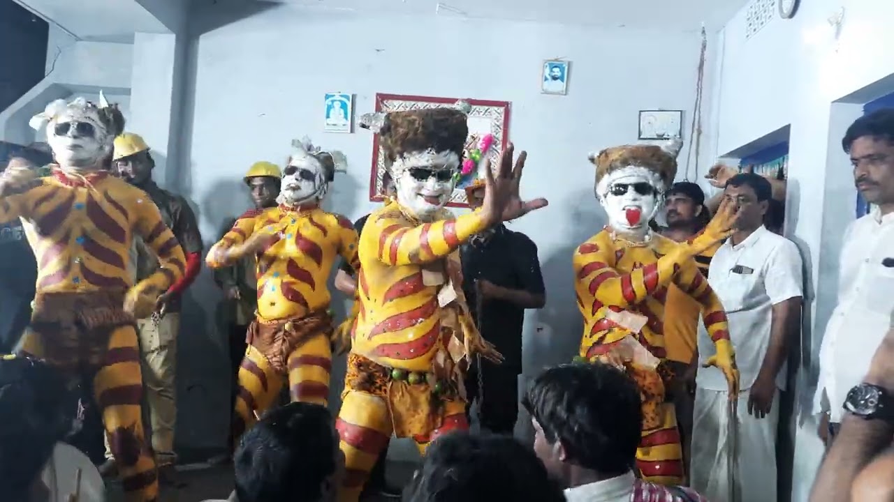 Fareedpeta village special dance....