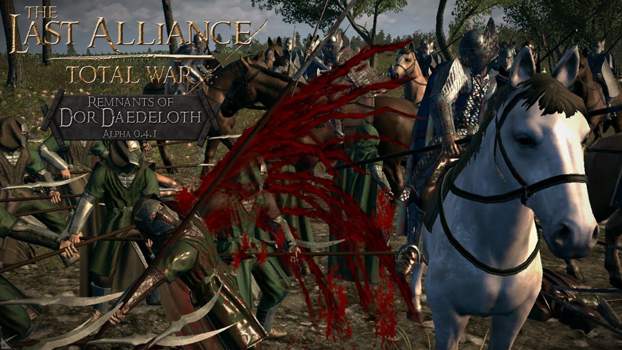 Elves Spill Elven Blood! Edhellond & the Woodland Realm Go To War! A Last Alliance: Total War Battle