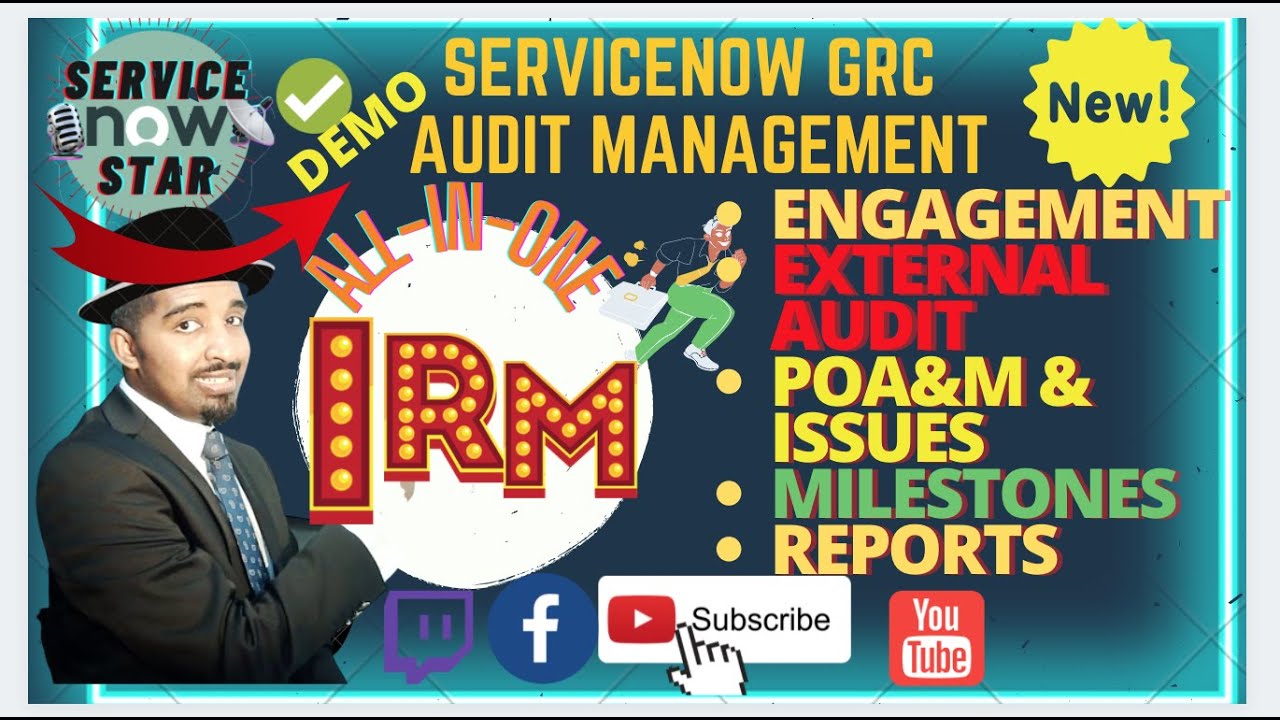 ServiceNow GRC Engagement Audit | IRM and CAM | POA&M Milestone Control task and audit task