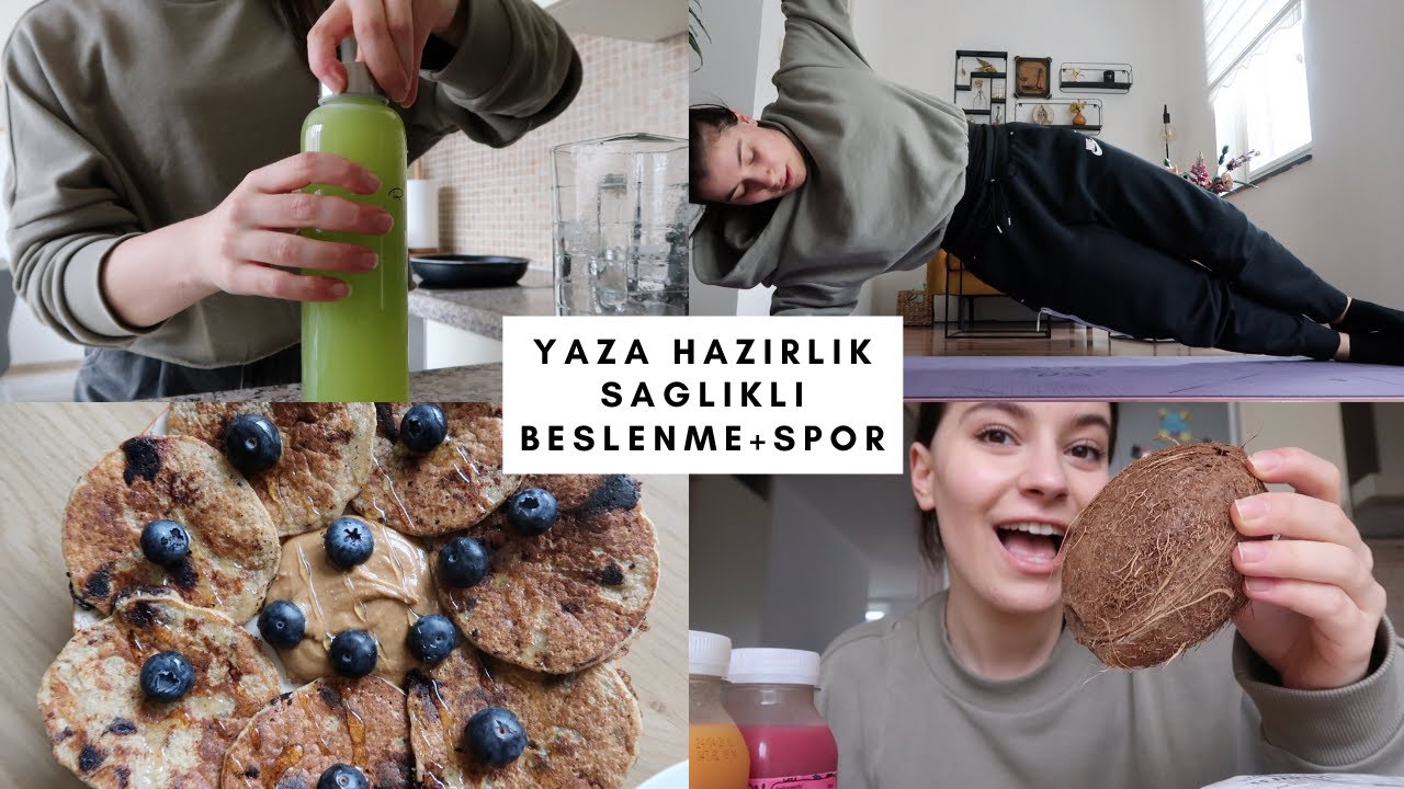 Yaza hazırlık! Bol tarifli, Sağlıklı market alışverişim, Hindistan ceviziyle imtihanım -VLOG-