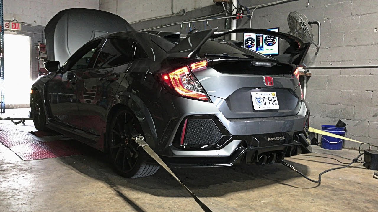 TEARING IT UP! 2018 Honda Civic Type-R (FK8) Stock & ARMYTRIX Valvetronic Exhaust, Dyno Sounds