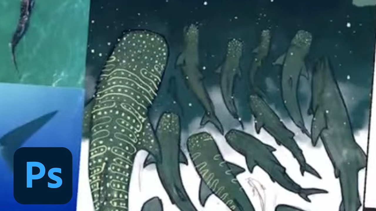 Ocean-Inspired Illustrations for #CreateWaves with Wooden Wave Art - 2 of 2 | Adobe Creative Cloud