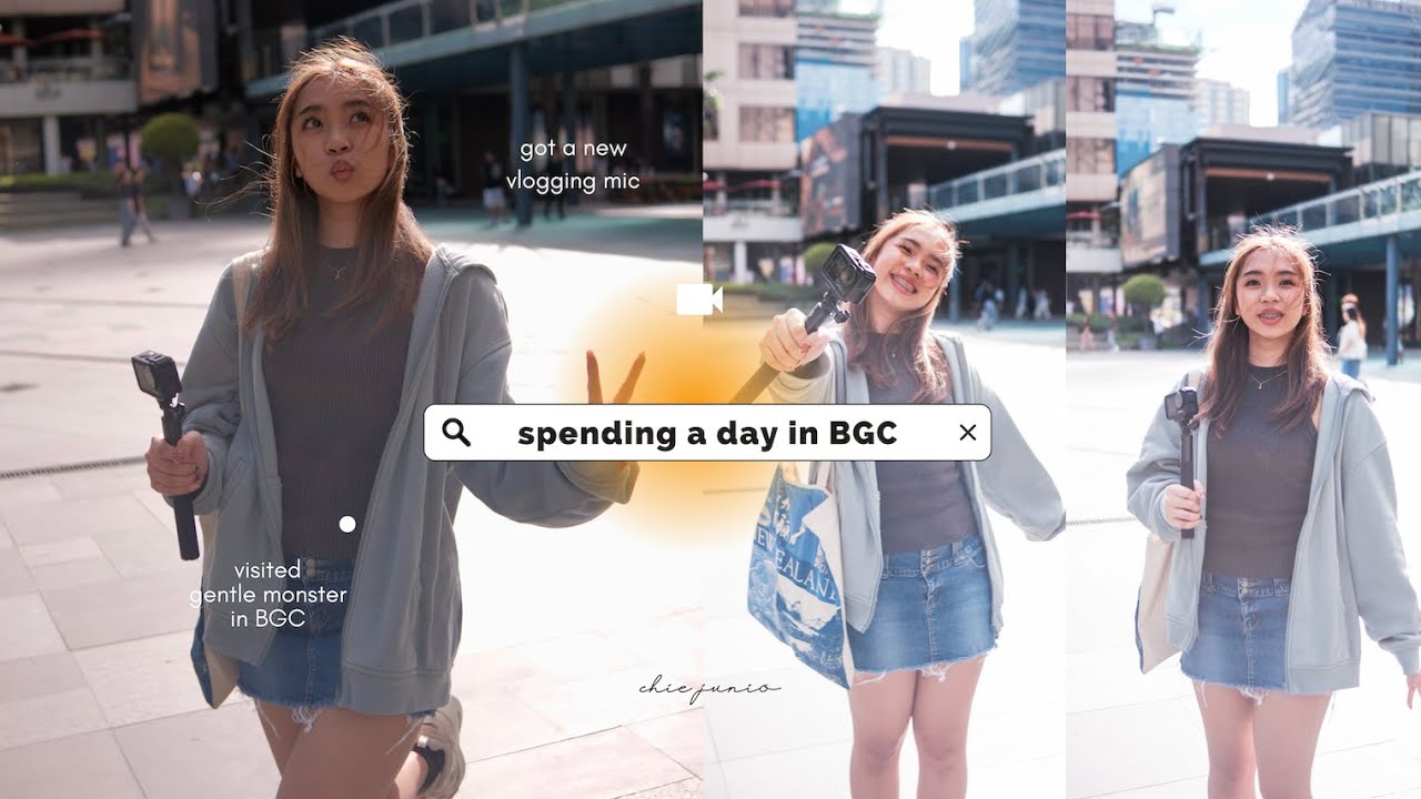 another day in BGC | getting a RODE Wireless Go | Chie Junio