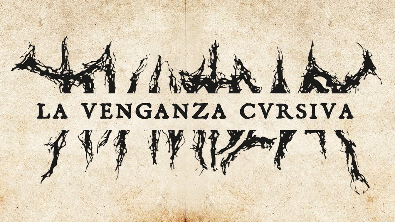 Thanatology - La Venganza Cursiva [Lyric Video]