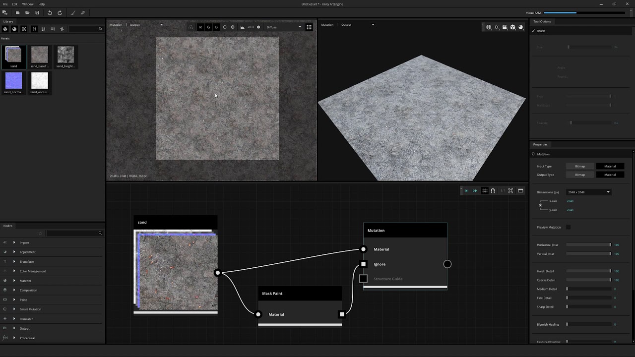 Unity ArtEngine - How To - Mutation Ignore & Revision