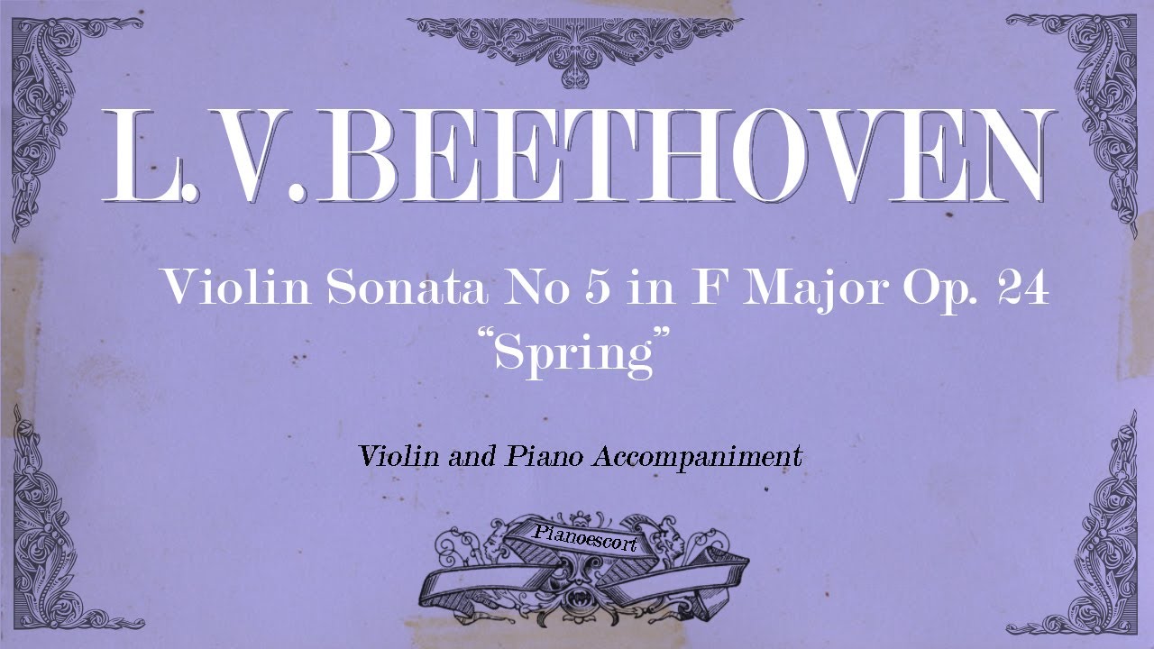 L.V.Beethoven - Violin Sonata in F Major No 5 Op.24 