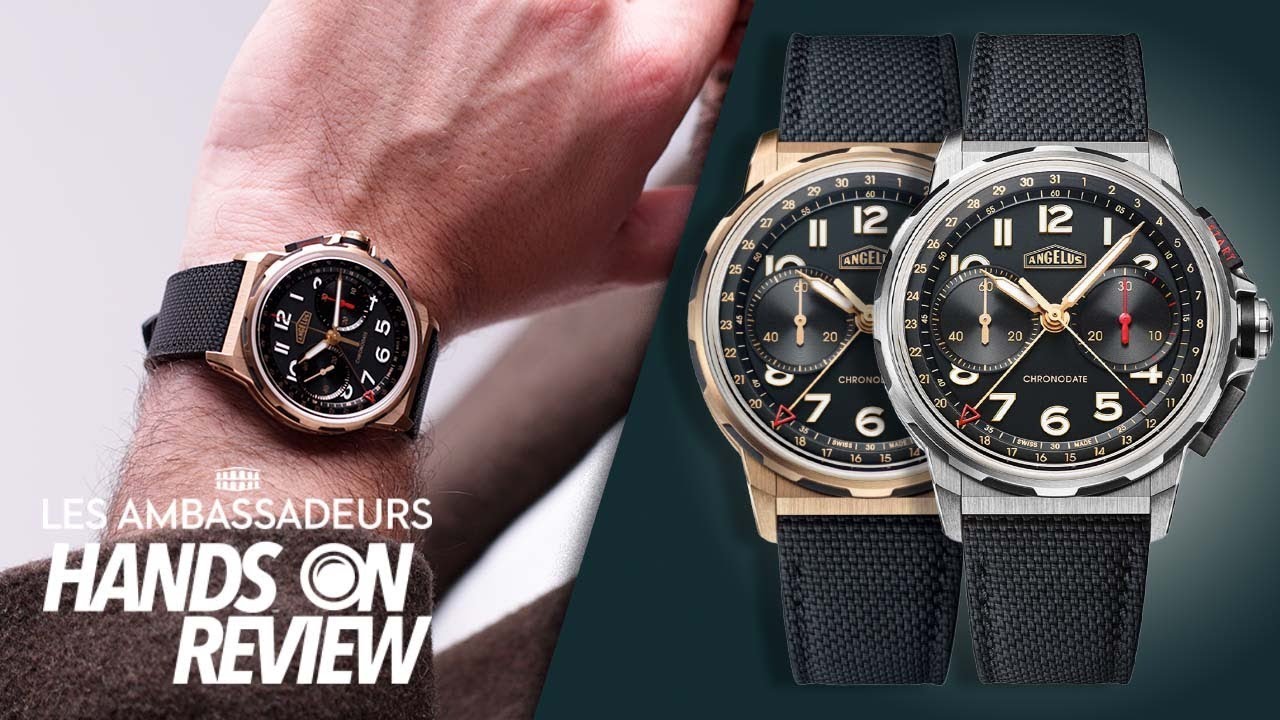 Hands On: Angelus Chronodate - The divine art of watchmaking
