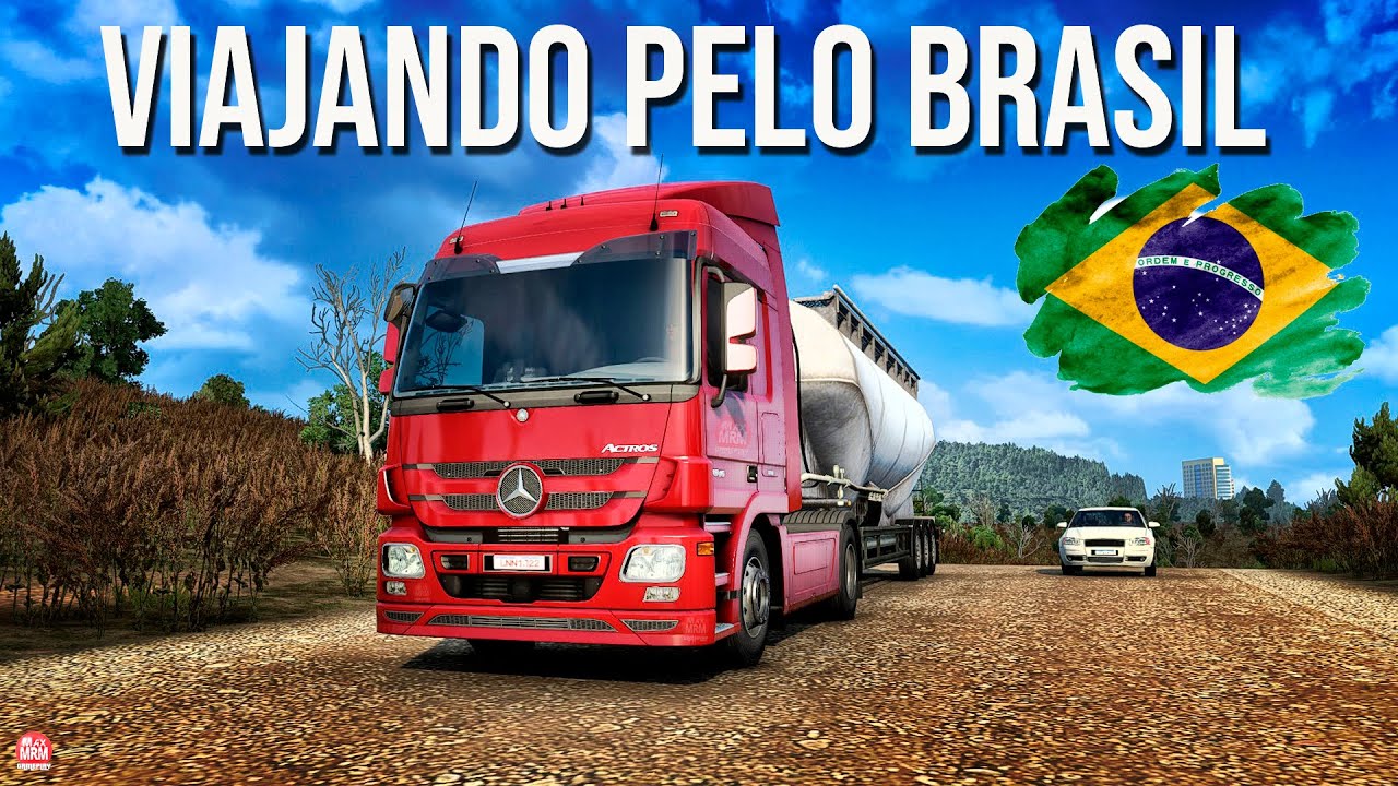 EURO TRUCK SIMULATOR 2 - VIAJANDO PELO BRASIL DE NORTE A SUL | Parte #1: RS - SP