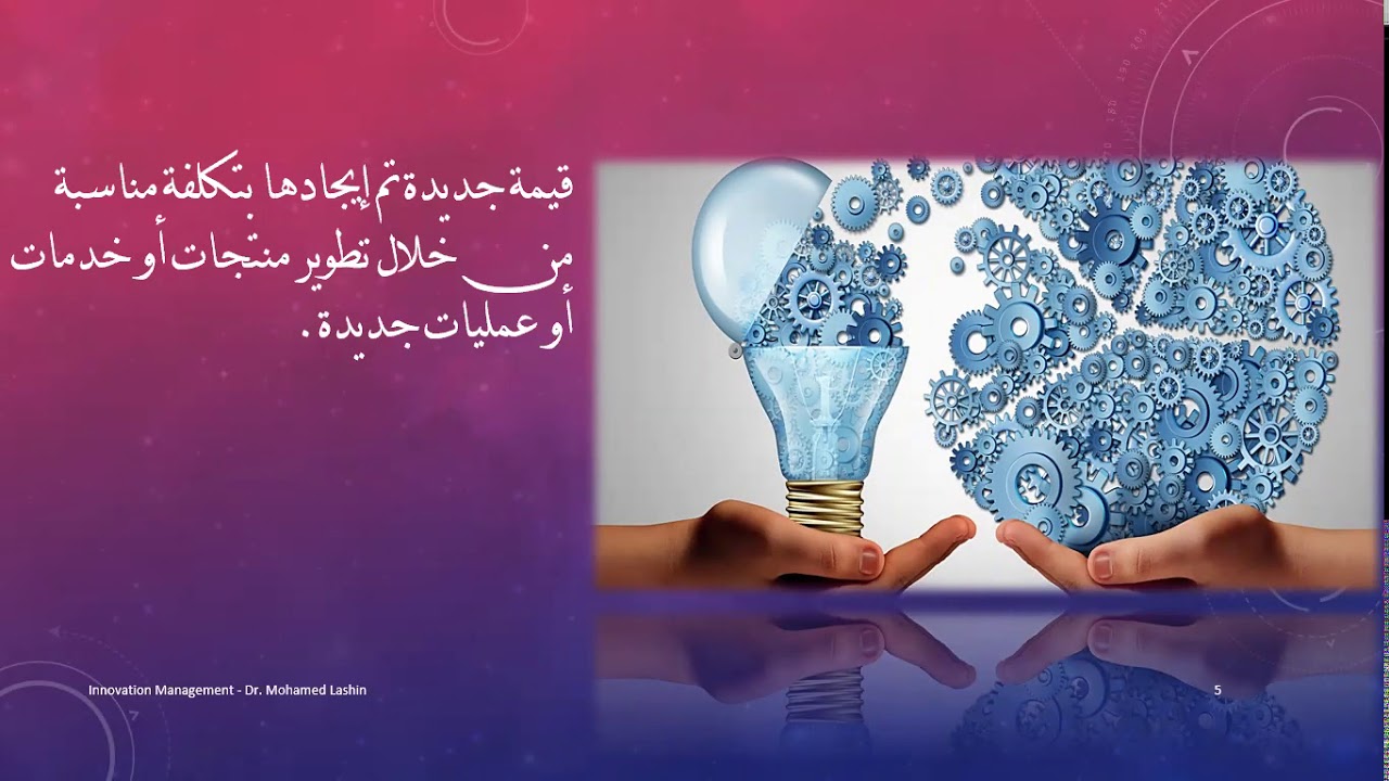نظام إدارة الإبتكار   د محمد لاشين    الجمعية المصرية للجودة   مايو 2020