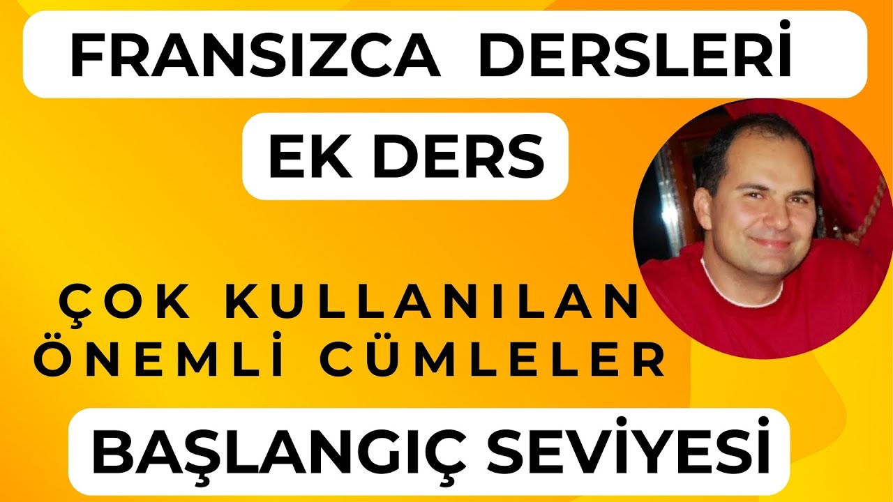 Fransızca Dersleri: Az Bilinen ama &Ccedil;ok Kullanılan &Ouml;nemli C&uuml;mleler! 🇫🇷