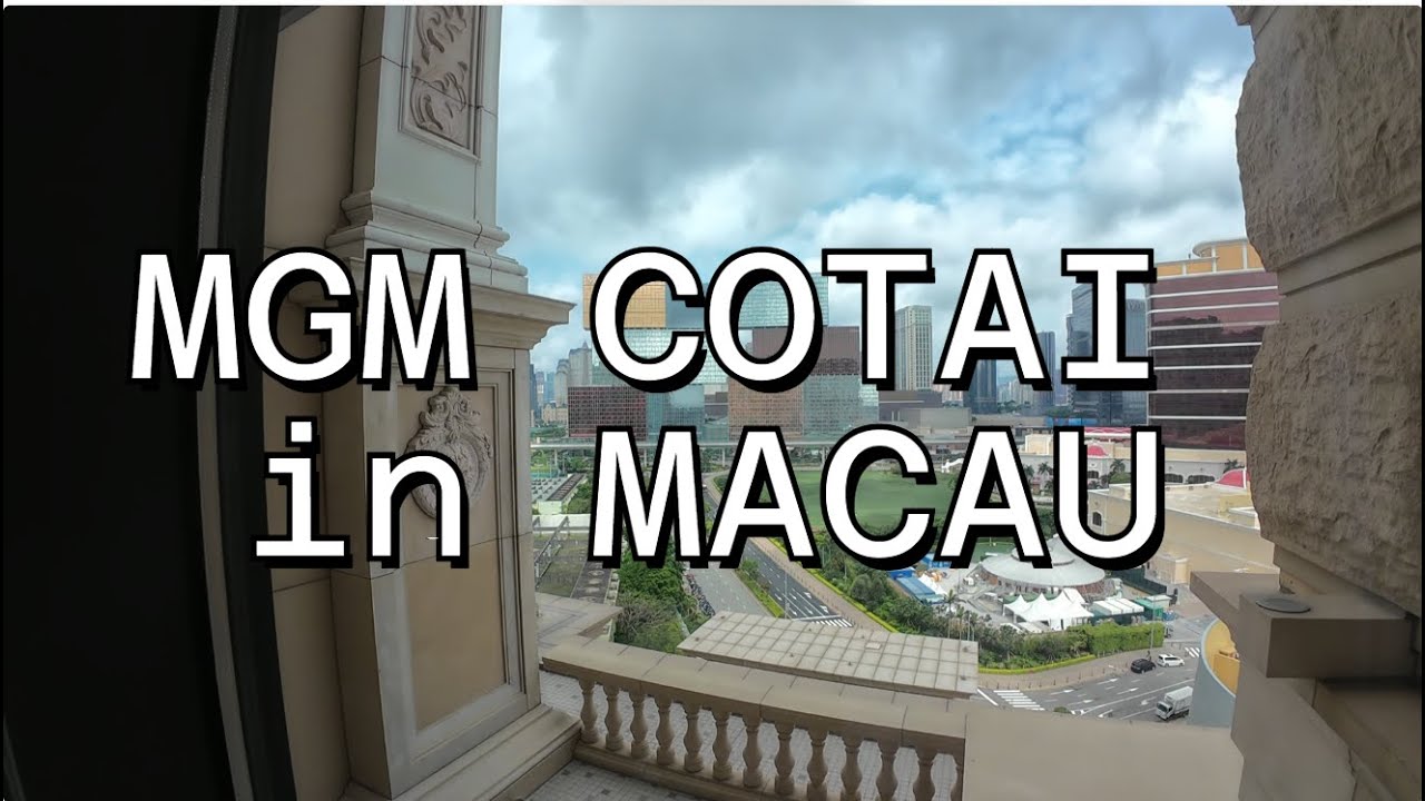 MGM Cotai in MACAU 를 다녀왔습니다🇲🇴