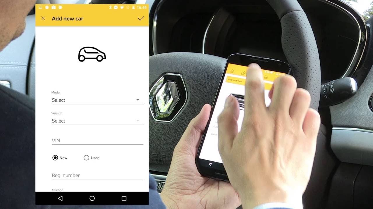 MY RENAULT APLIKACJA MOBILNA GRUPA RENAULT #MOTOWIZJA #MYRENAULT #RENAULT