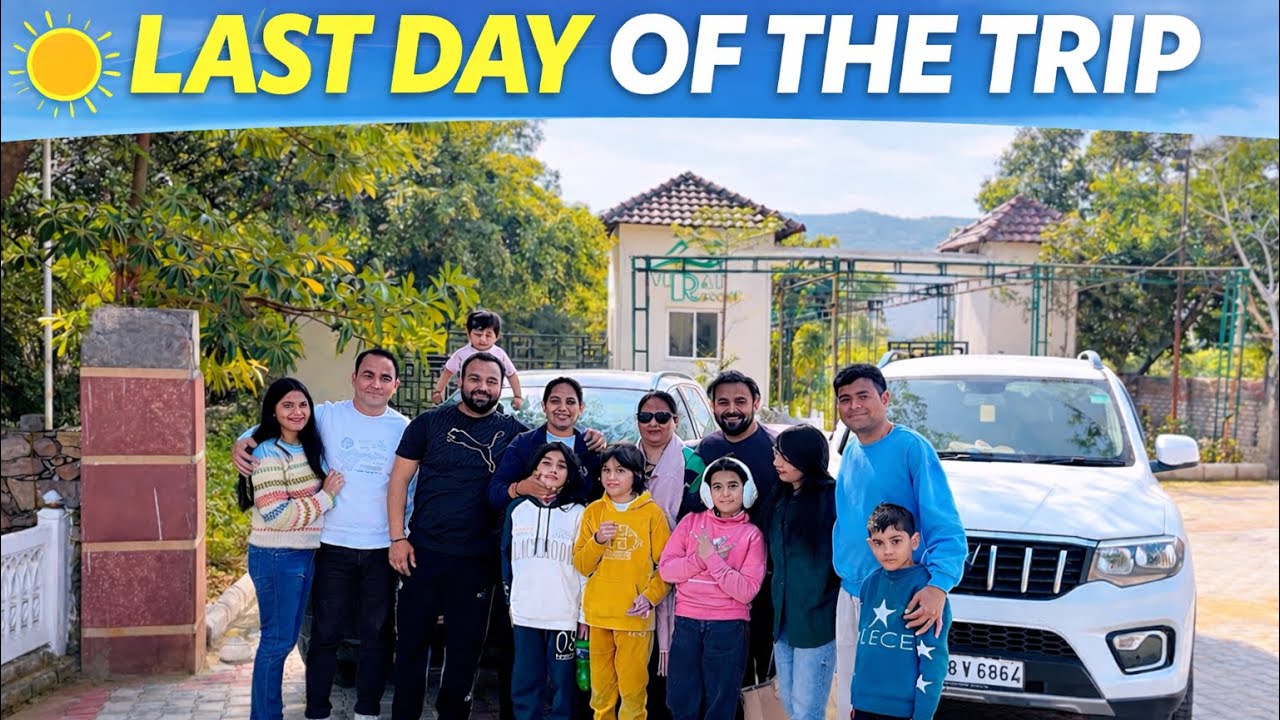 Sariska Trip Complete 🥰| Family Travel Vlog | Rudraa Dalal 