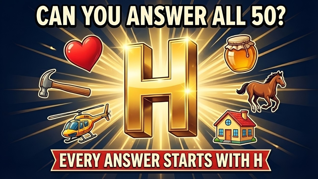 50 Extremely Difficult General Knowledge Questions - Trivia Quiz