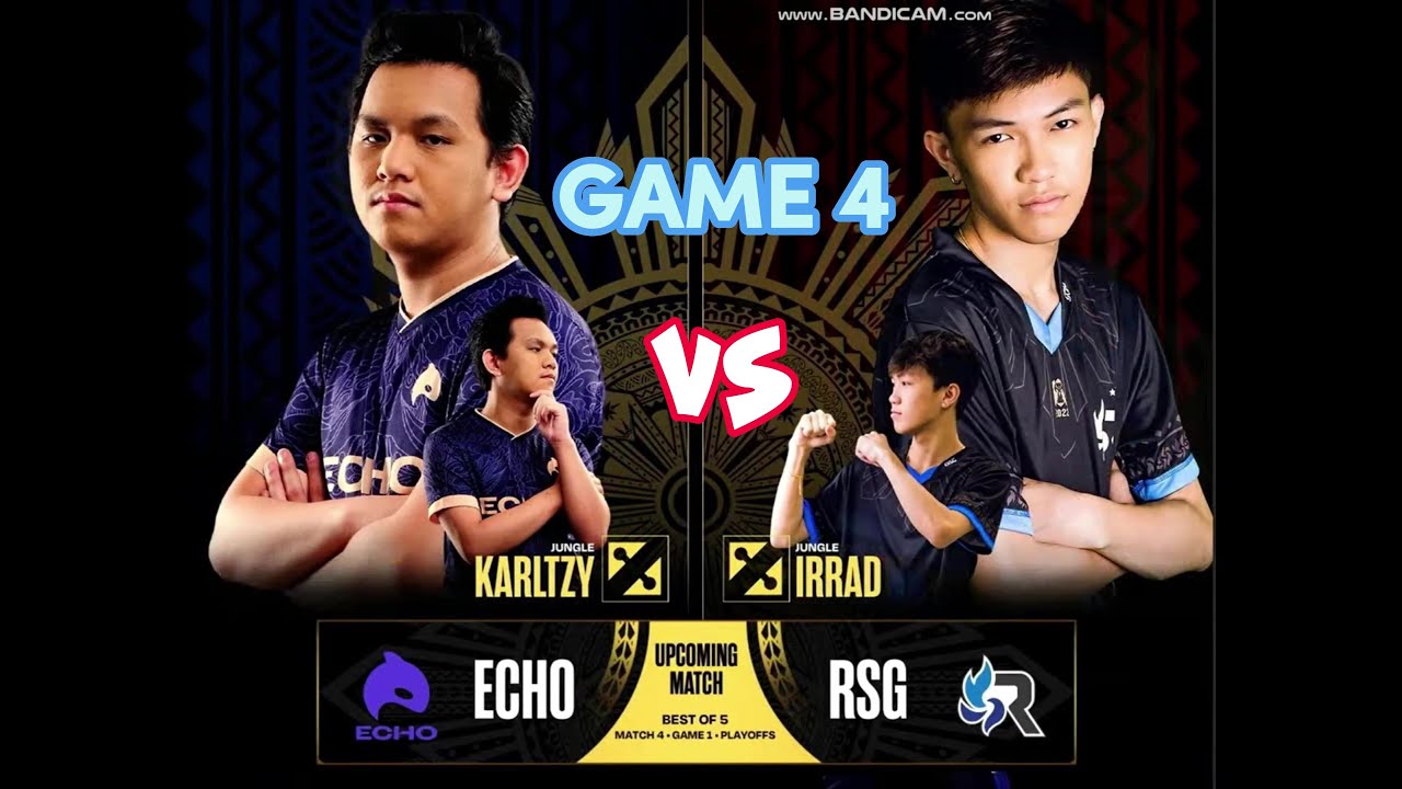 (ENGLISH) MPL-PH S11 - Playoffs Day 2| ECHO vs. RSG SLATE GAME 4 #mlbb #mlbbphilipines