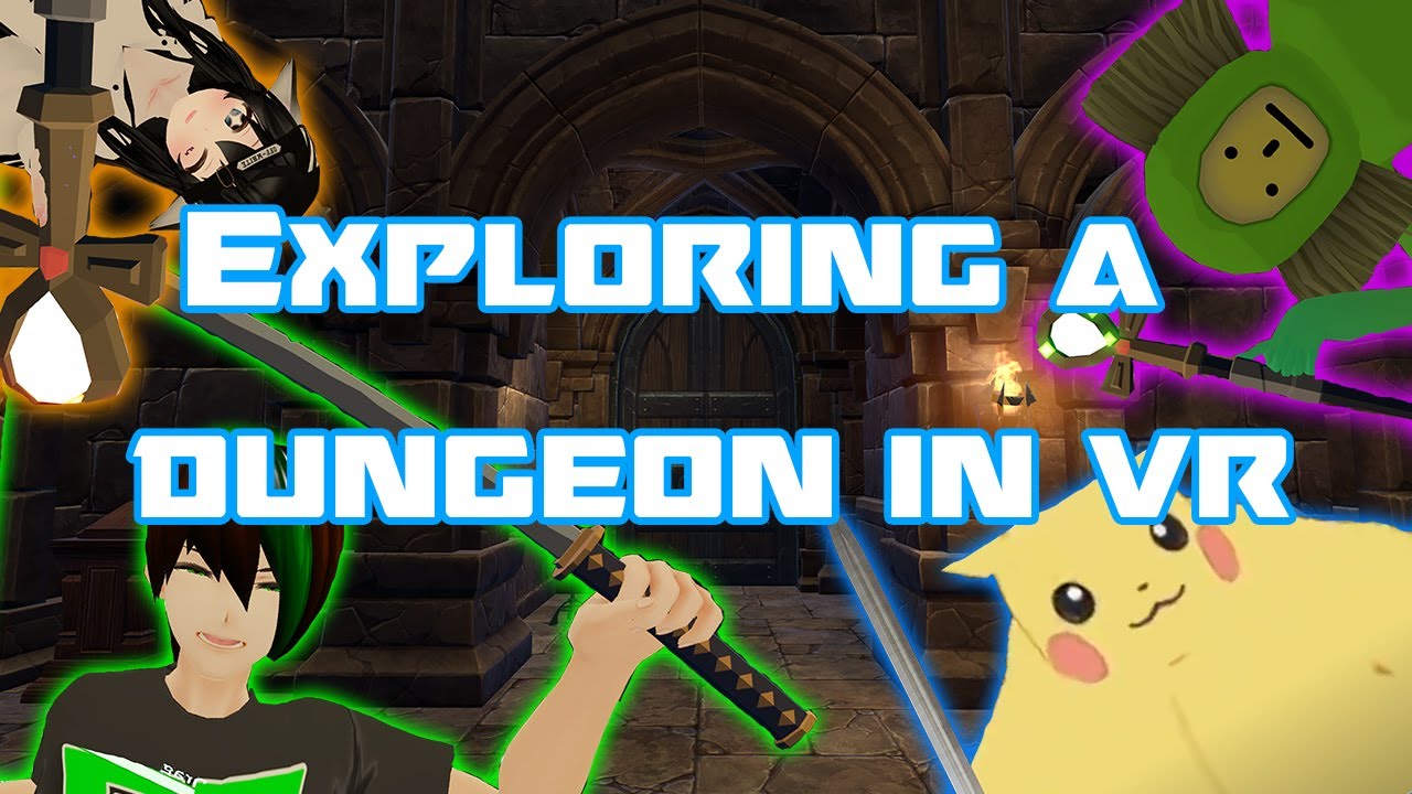 We became the best VR adventurers! | Dungeon crawling in VRchat