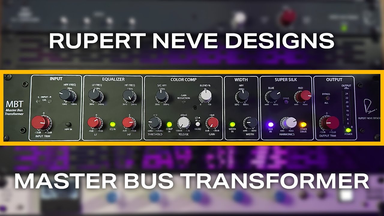 Rupert Neve Designs: Master Bus Transformer Demo