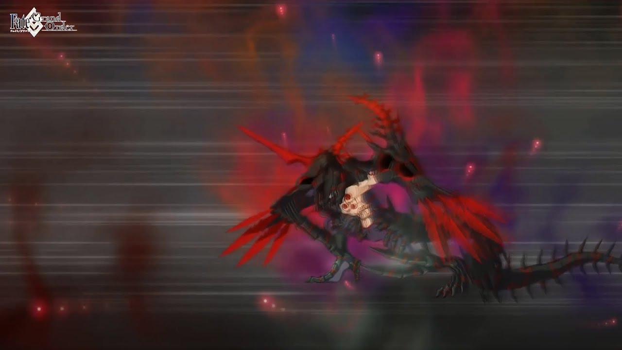 FGO SSR Berserker C&uacute; Chulainn Alter Noble Phantasm Animation Stage 2nd Second Ascension NP Showcase