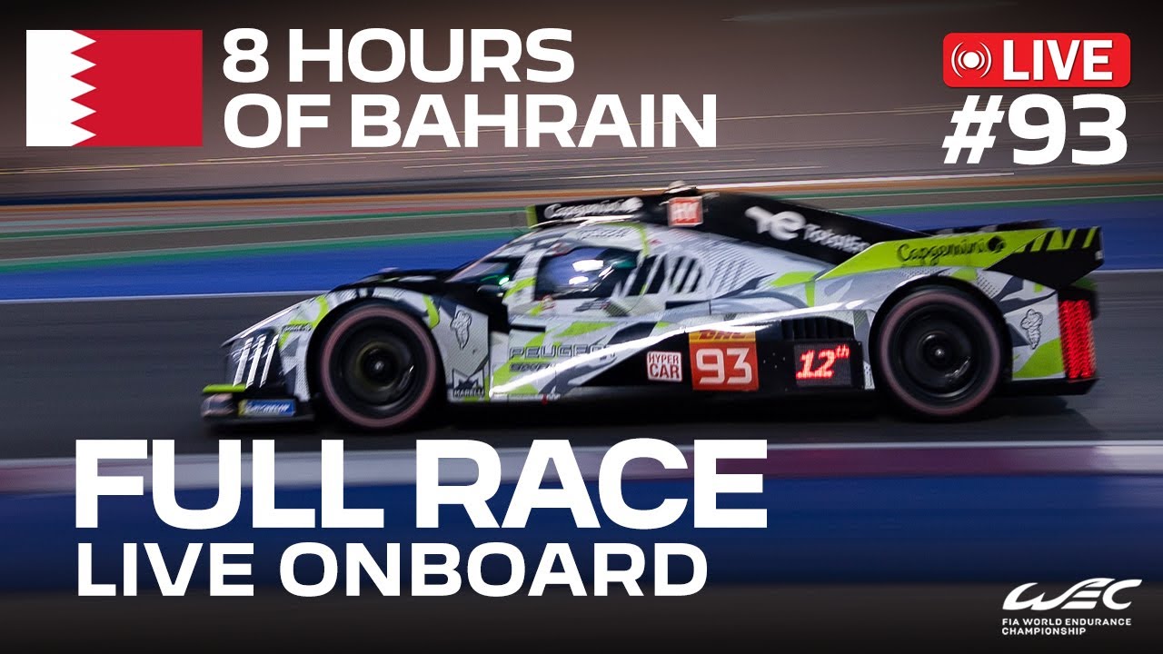 Live Onboard #93 | FULL RACE | 8 HOURS OF BAHRAIN