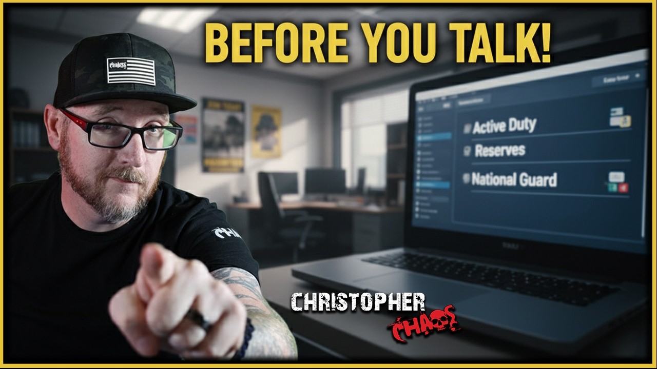 BEFORE you talk to an Army recruiter - WATCH THIS