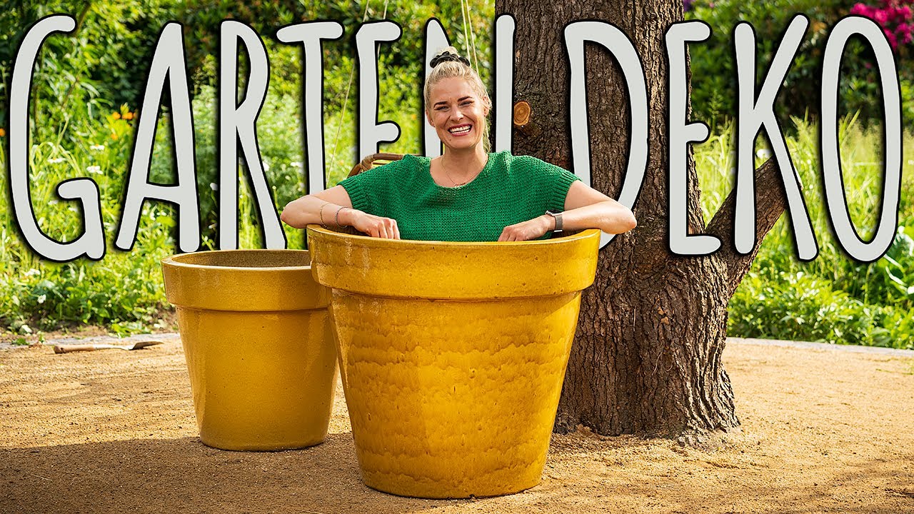 GESTALTUNG UNSERE ERSTE GARTENECKE - DIY