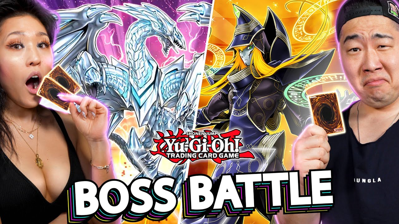 NEO Blue-Eyes vs NEO Dark Magician, The ULTIMATE BOSS BATTLE! in Yu-Gi-Oh Master Duel