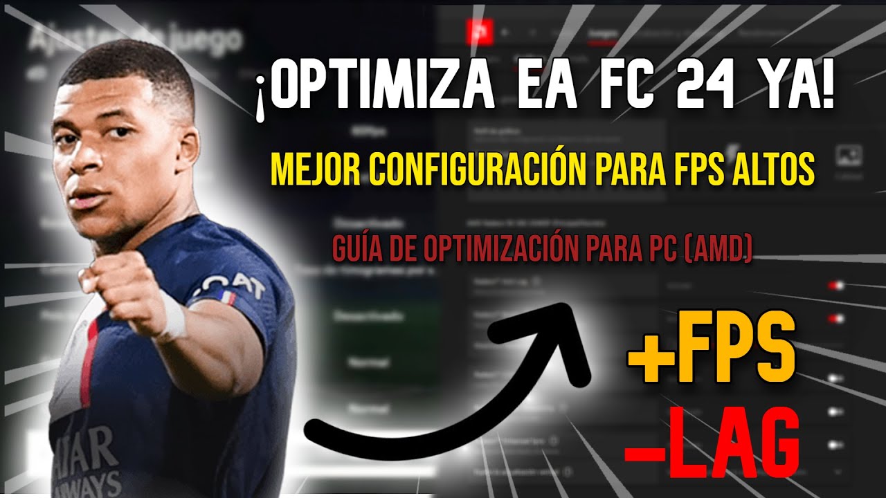 Cómo Optimizar EA FC 24 en PC para + FPS y -LAG | Guía Completa 2026
