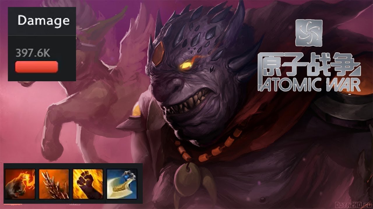 DOTA 2 - Atomic War - Lord Ember Spirit - 400K DMG LION???