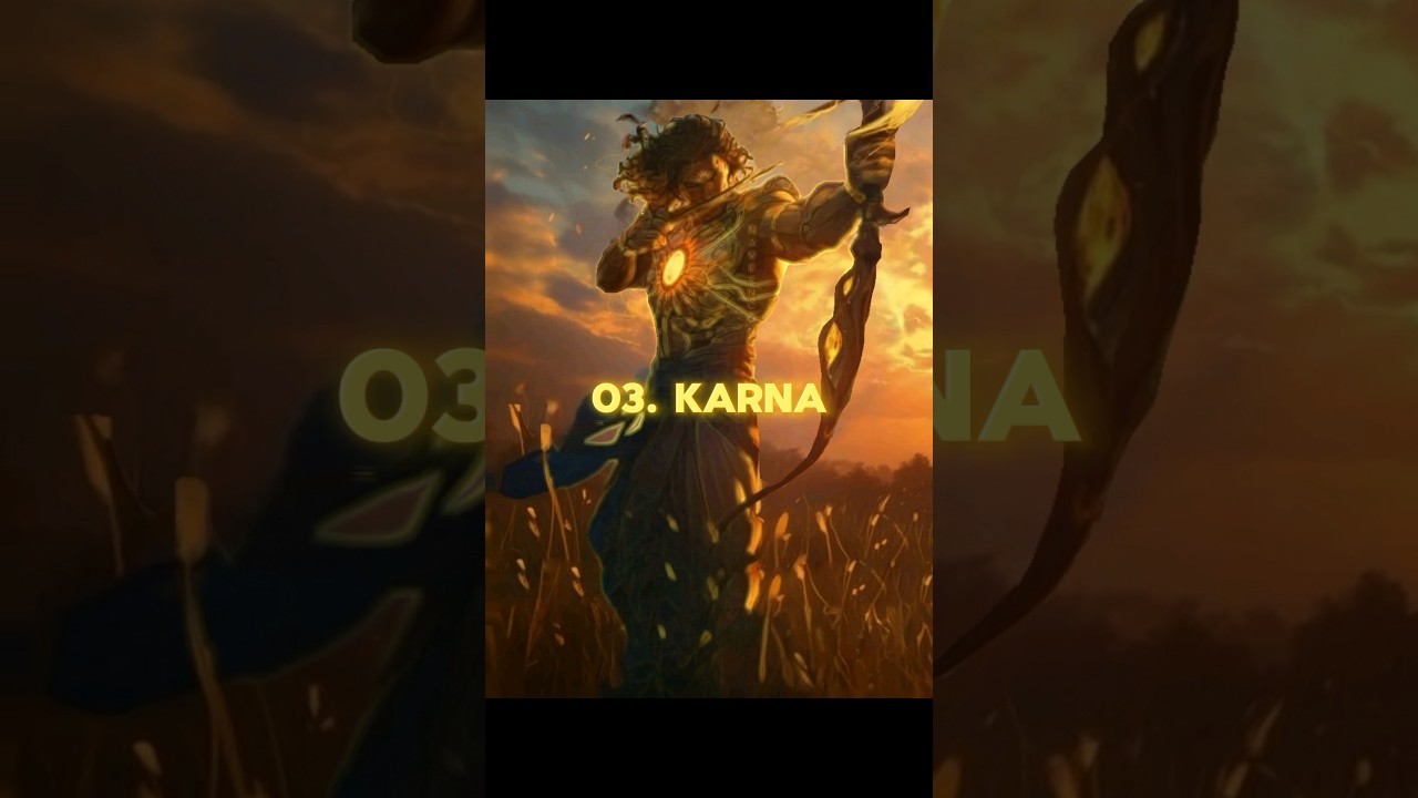 Top 10 Most Powerful Warriors in Mahabharat 🔥|| #ytshorts #viralshorts #lordkrishna