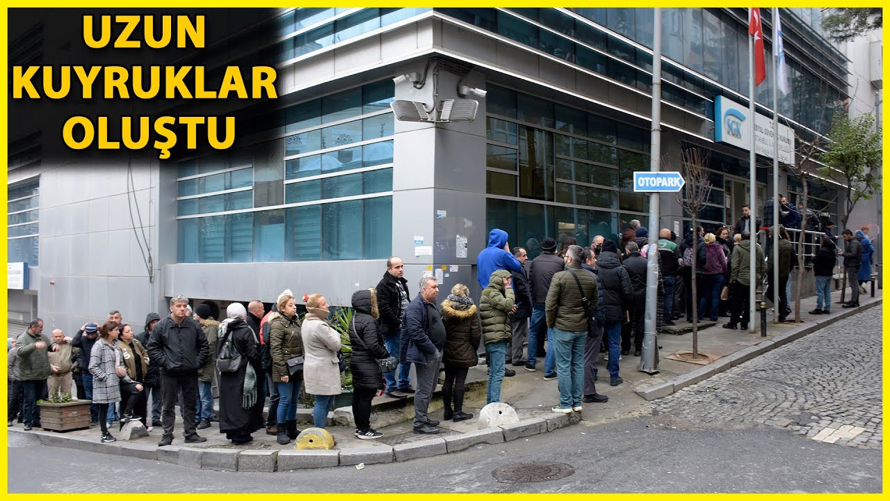 SGK Önünde EYT İzdihamı