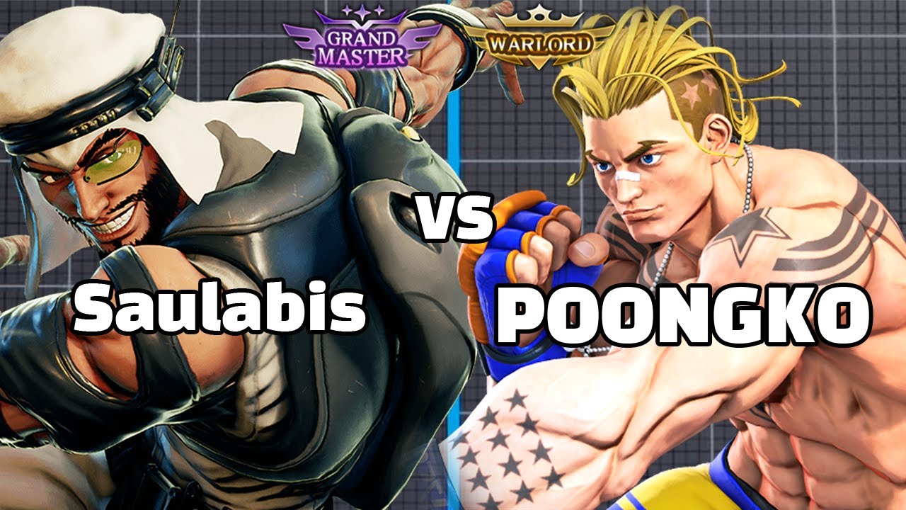 [SFV] 싸울아비스 라시드 vs 풍꼬 루크 [Saulabis Rashid VS Poongko Luke] [Street Fighter V]