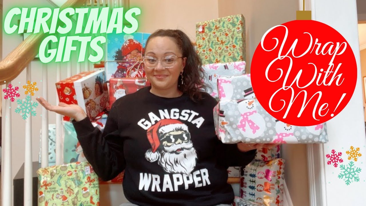 WRAP CHRISTMAS PRESENTS WITH ME 2021 | LET’S WRAP WHAT I GOT MY KIDS FOR CHRISTMAS 🎄🎁