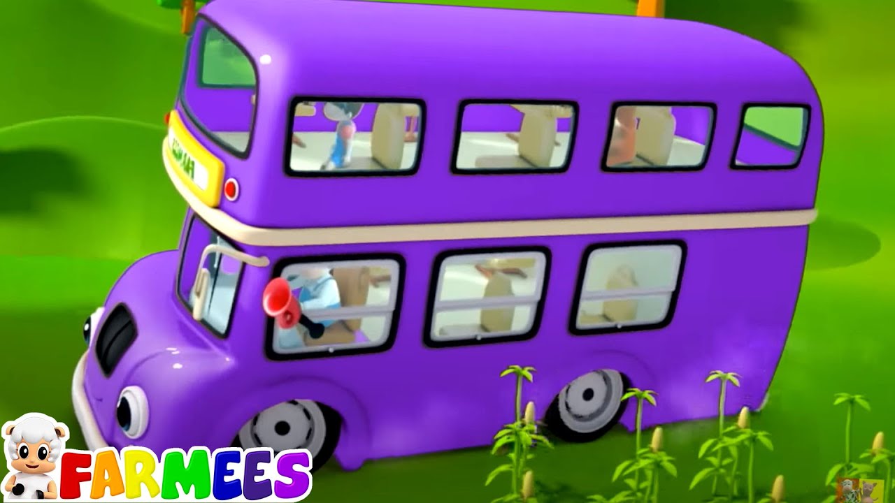 Ruedas en el Bus Divertida Canciones infantiles para Bebes