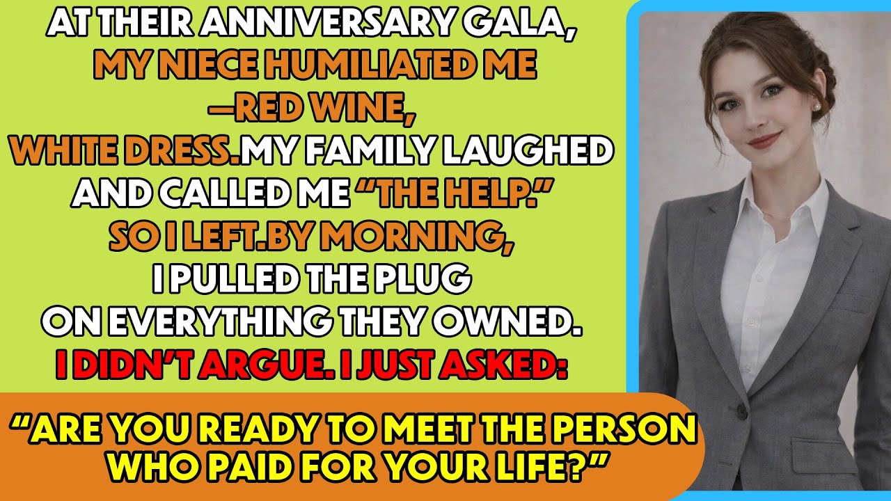 At Anniversary Gala, My Parents’ Humiliated Me — I Quietly Cut The Money And Let The Truth Surface