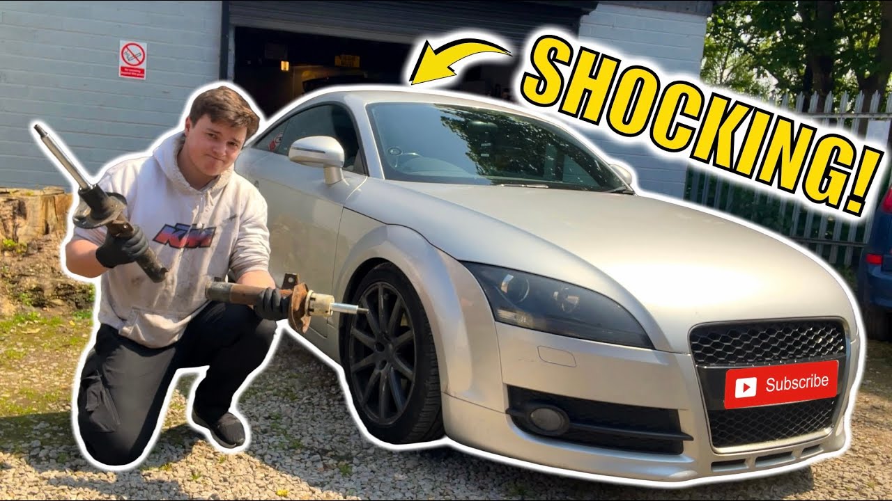 ЗАМЕНА АМОРТИЗАТОРОВ НА МОЕМ AUDI TT MK2