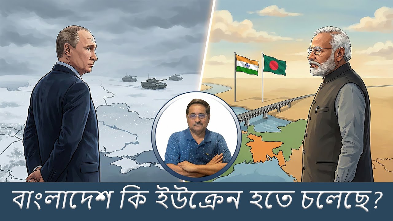 রাশিয়া যা করেছে ইউক্রেনে, ভারত কি সেটাই করবে বাংলাদেশে?