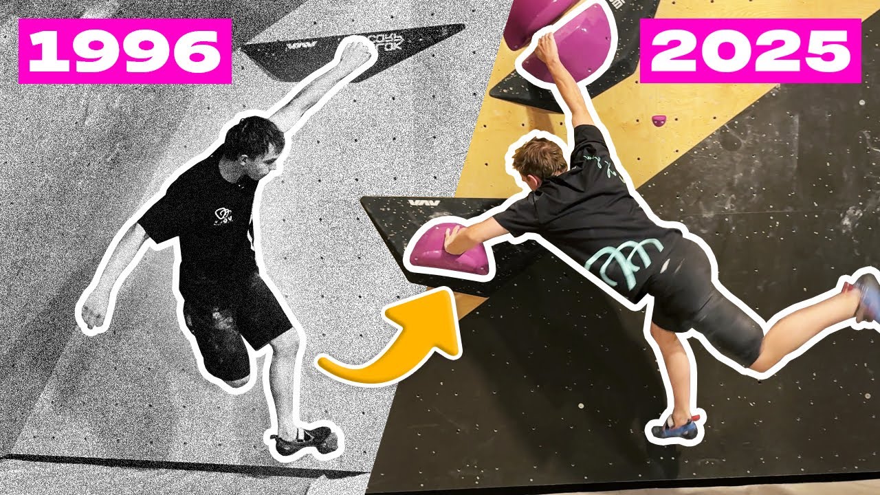 Prises d'escalade VINTAGES VS prises MODERNES avec VOLX 🔙