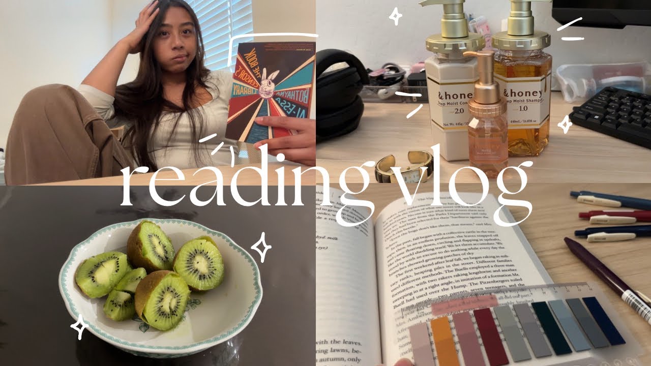 starting march early with a reading vlog