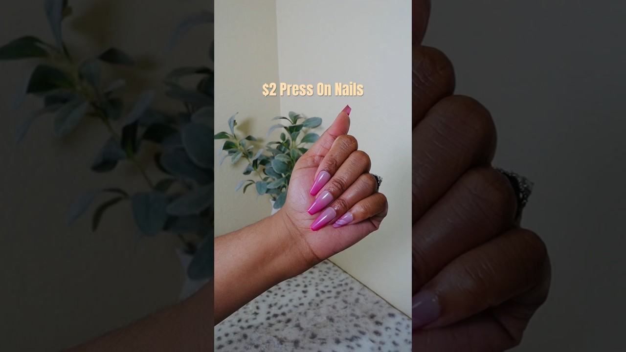 I tried $2 press on nails from Temu and I'm shocked