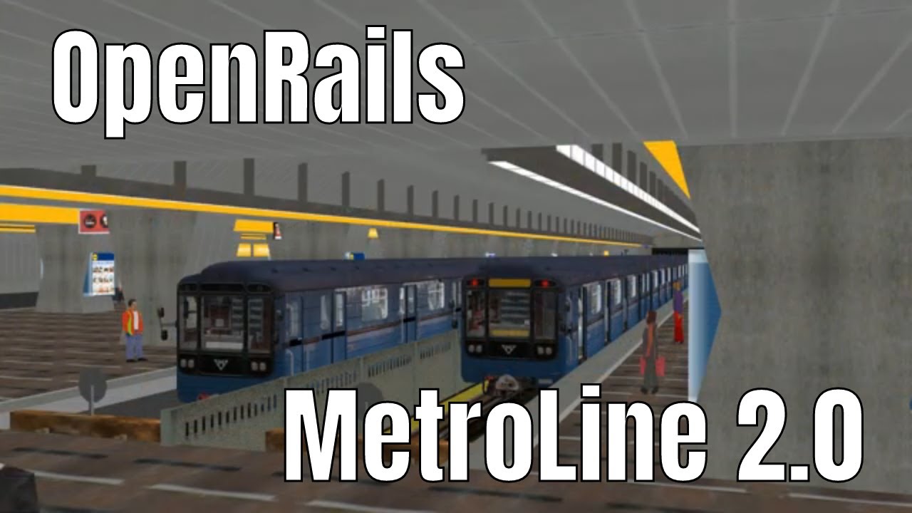 OpenRails - MetroLine 2.0 - [M3] Ipari Park - Északi csomópont - 81-717