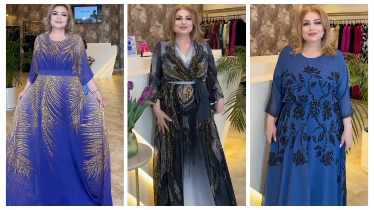 فستان سهرة مقاسات كبيرة/فساتين سواريه مقاسات كبيرة /فساتين سواريه 2023